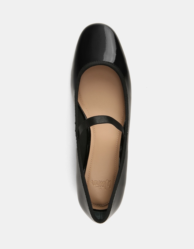 Wittner - Alannah Crinkle Patent Leather Mary Janes