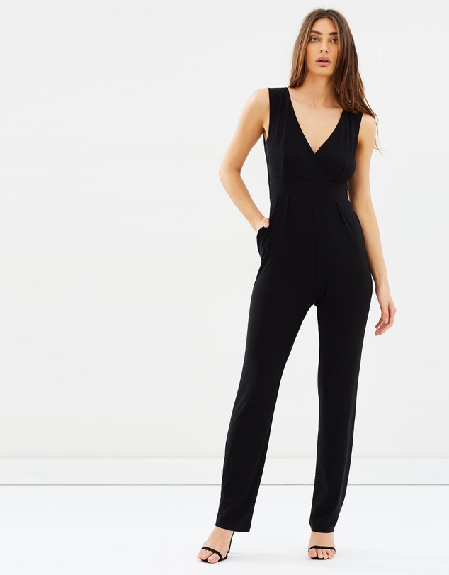 SKIVA - V-Neck Jumpsuit W/ Pockets