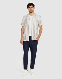 Tarocash - Crete Stripe Texture Shirt
