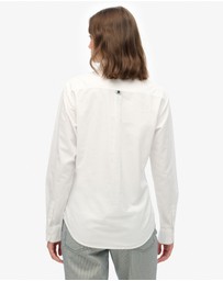 Superdry - Slim Oxford Long Sleeve Shirt