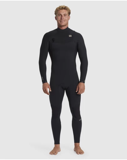 Billabong - Mens 3/2mm Revolution Natural Chest Zip Steamer Wetsuit