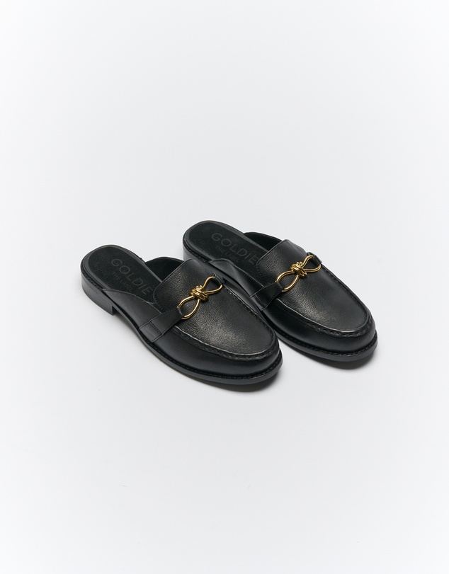 Goldie The Label - Honey Leather Mule