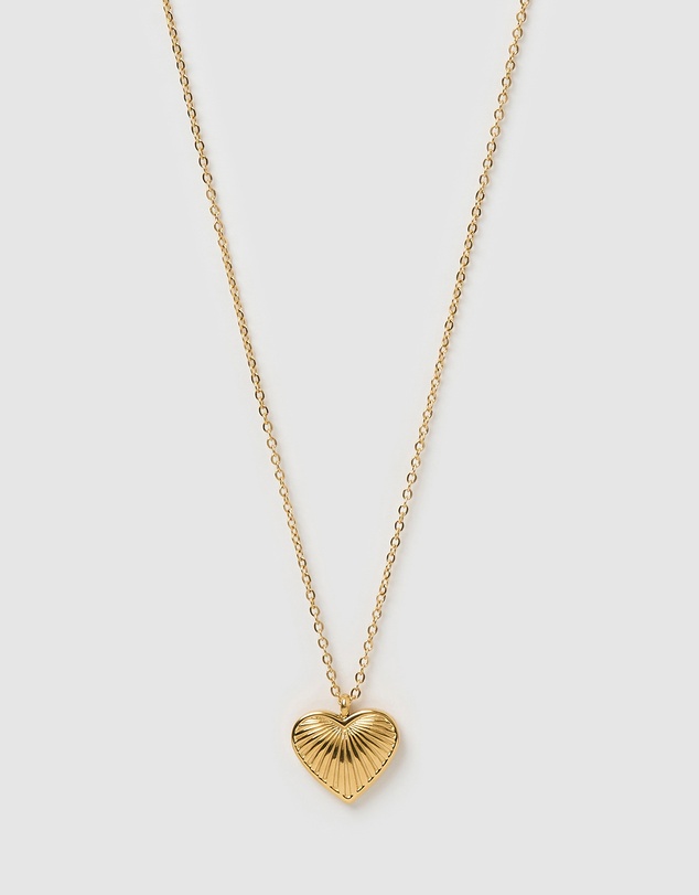 Arms Of Eve - Jasmine Gold Heart Necklace