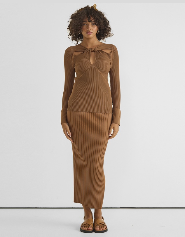 Zerafima - Grasslands Rib Skirt