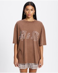 JGR & STN - Haze Oversized T-Shirt - ICONIC EXCLUSIVE