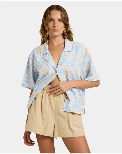 Roxy - Womens Daisy Haze Short Sleeve Shirt