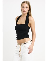 Alice In The Eve - Amelia Halter Top