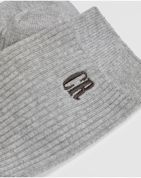 Country Road - Australian Cotton Blend Cr Ribbed Three Quarter Crew Sock
