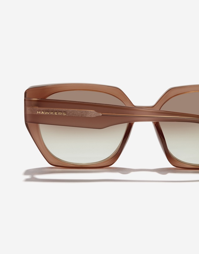 Hawkers Co - HAWKERS - Light Brown Nature Eco BOUJEE  Sunglasses for Men and Women UV400
