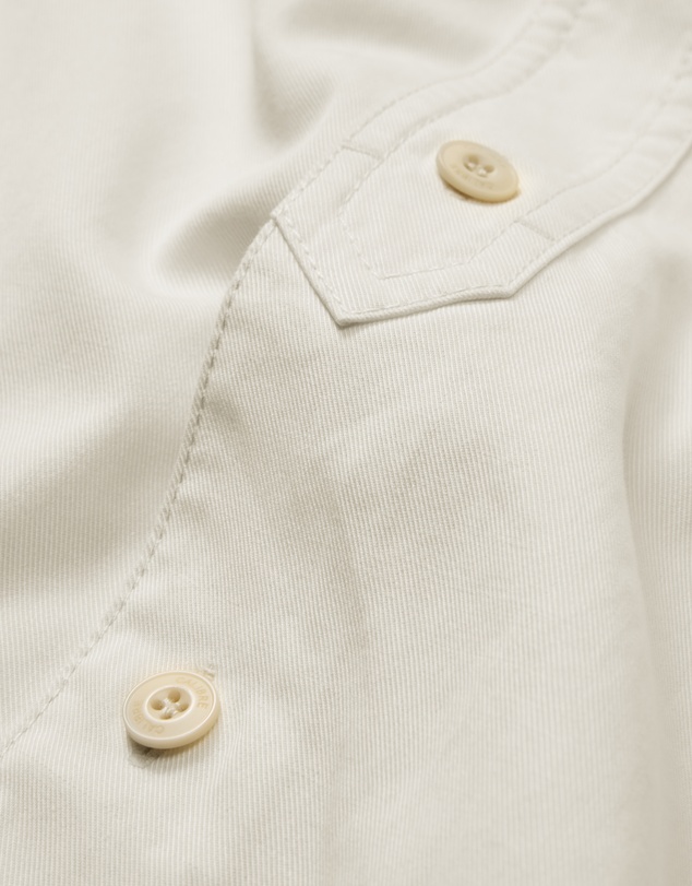 Calibre - Relaxed Stitch Detail Overshirt Cream