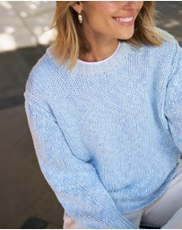 Ceres Life - Sage Chunky Knit Crew