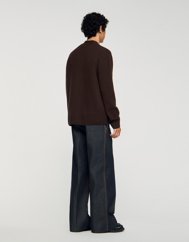 Sandro - Flannel Flower Cardigan