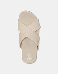 Vionic - Panama Beach Slide - Semolina