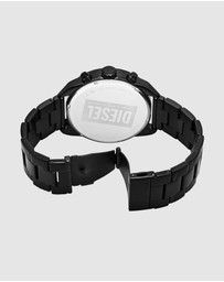 Diesel - Spiked Black Chronograph Watches
