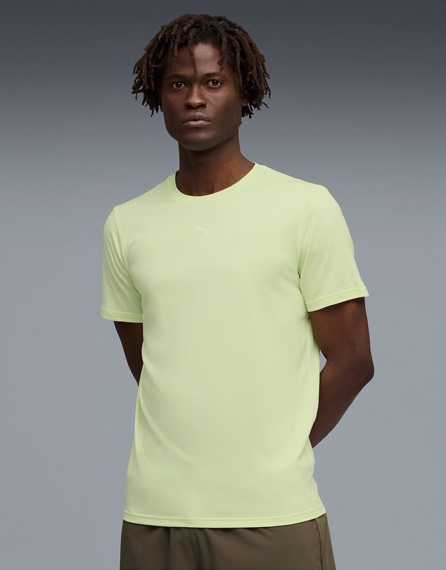 Puma - Train All Day Heather Cat Tee - Men