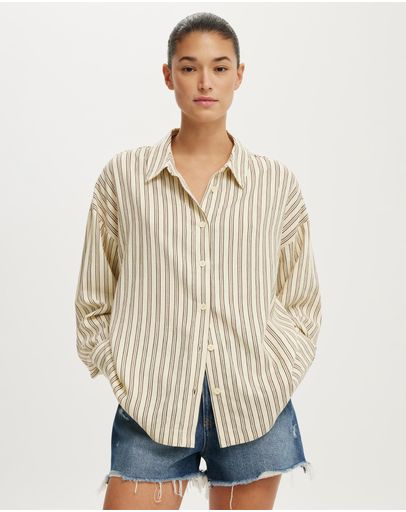 Wendy Stripe Vanilla Glow