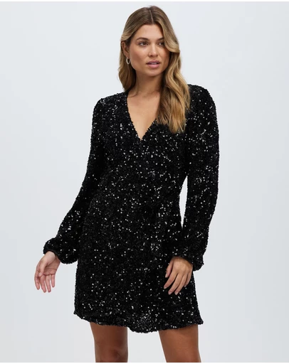 Grace Willow - Ashley Sequined Mini Dress