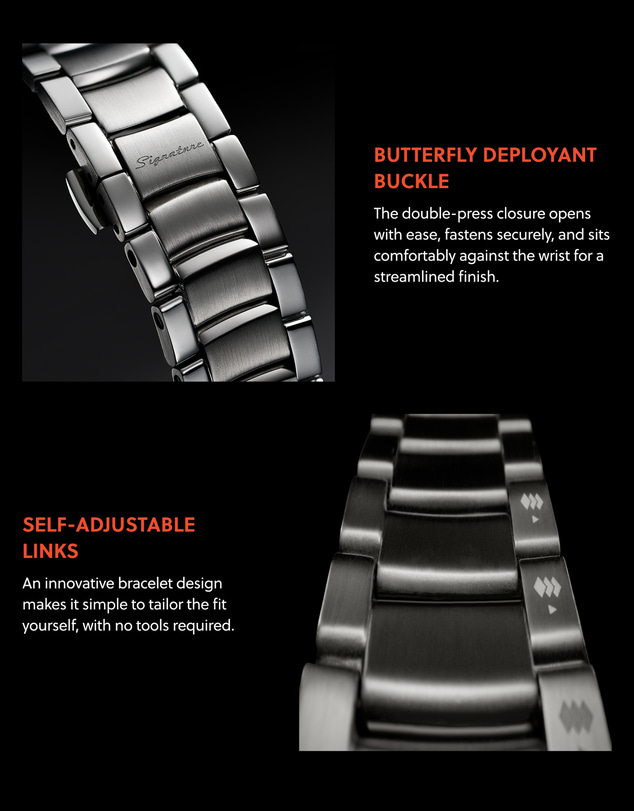 Fossil - Signature CS-1 Silver Tone Chronograph Watch