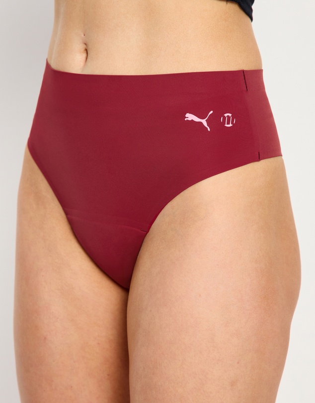 Modibodi - Puma X Modibodi Seamfree Active Hi Waist Cheeky Moderate Absorbency