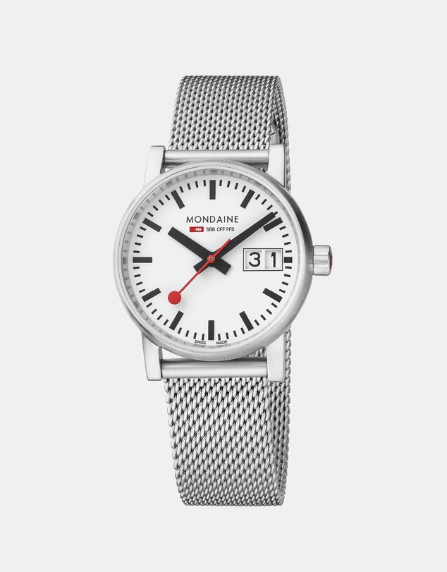 Mondaine - Mondaine Official Swiss Railways evo2 Big Date Watch