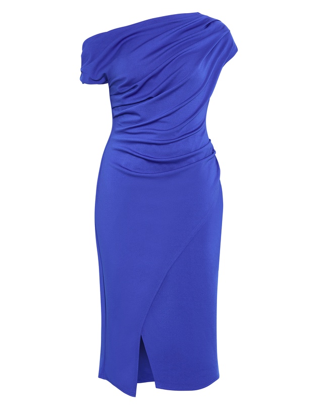 City Chic - Sexy Off Shoulder Midi Dress
