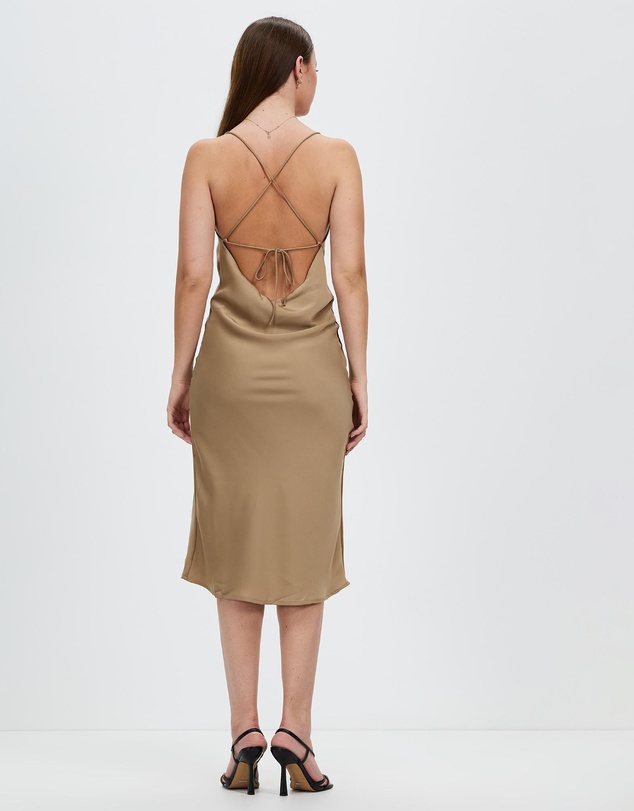 Style Addict - Cross Back Slip Dress