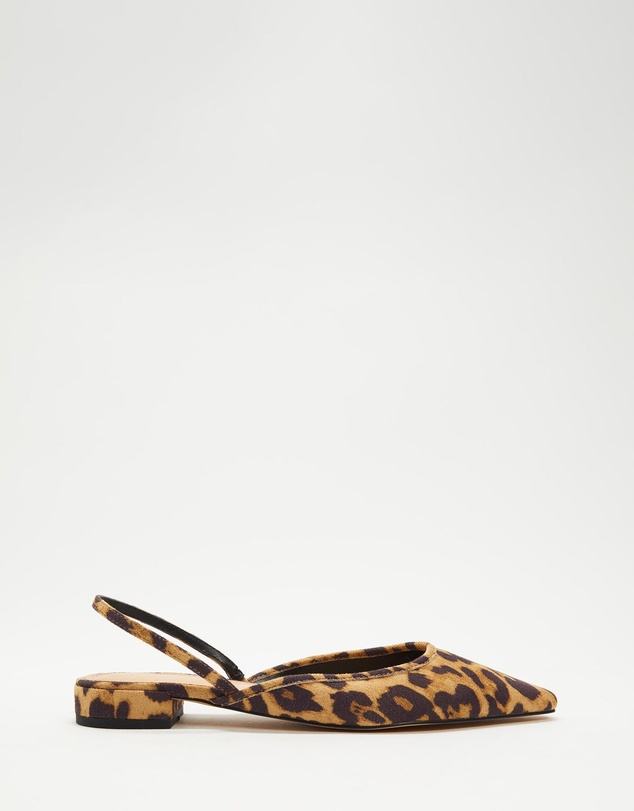 SPURR - Nicola Leopard Print Flats - ONLINE EXCLUSIVE