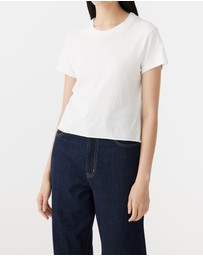Bassike - Raw Edge Baby T-Shirt