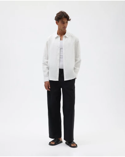 AERE - Vale Relaxed Pleated Pants