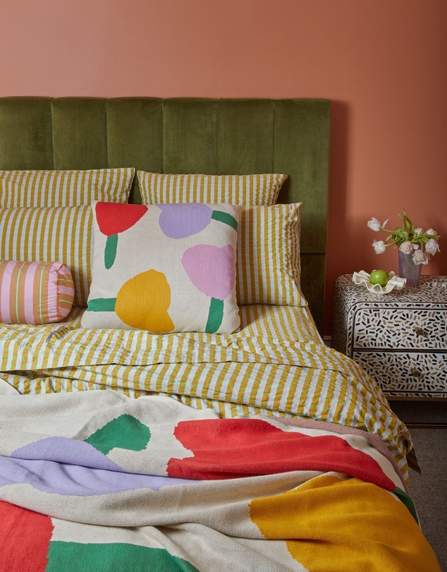 Mosey Me - Pink Quartz Seersucker Standard Pillowcase Set
