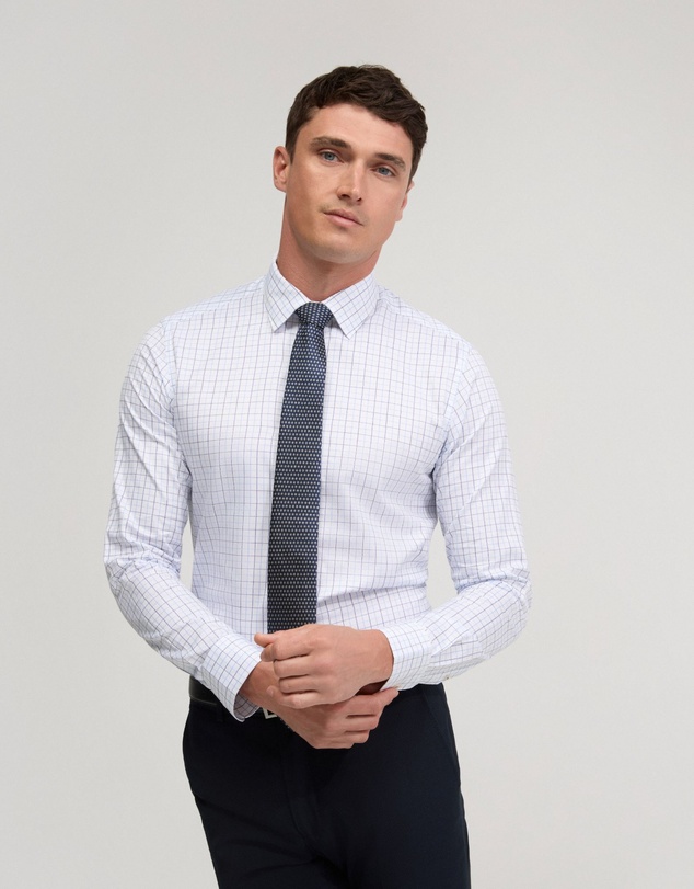 Oxford - Beckton Cotton Checked Shirt