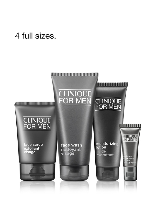 Clinique - Great Skin For Him: Dry Combination Skin Set