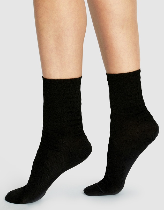 Levante - 3 Pack 100% Textured Cotton Sock