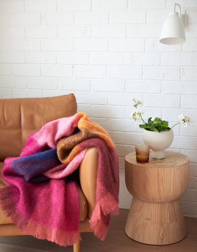 St Albans - Mohair Throw Annie