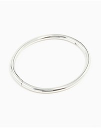 Lovisa - Waterproof Stainless Steel Simple Hinged Bangle