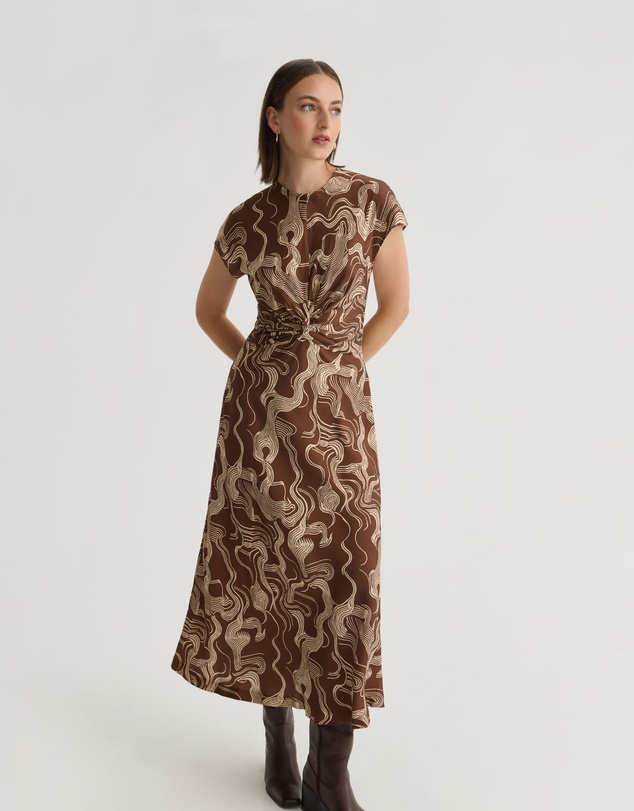 Oxford - Charlotte Printed Twill Dress