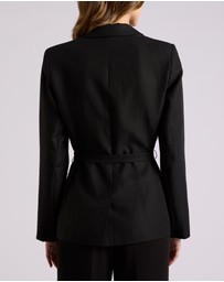 David Lawrence - Althea Linen Blend Blazer