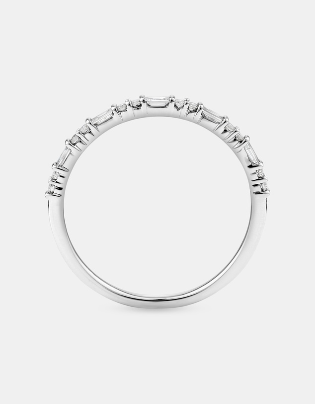 Michael Hill - 0.20 Carat TW Diamond Wedding Ring in 14kt White Gold