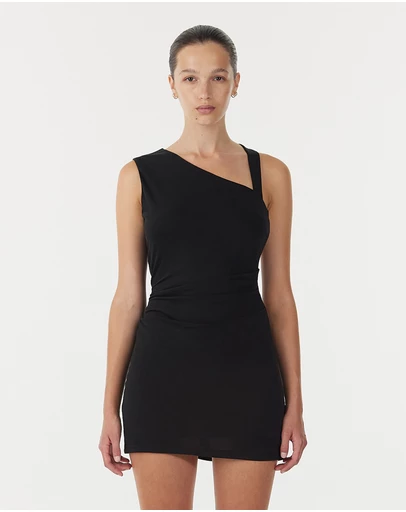 Third Form - Stirling Twist Asymmetric Mini Dress