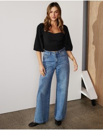 Atmos&Here - Freya Puff Sleeve Top