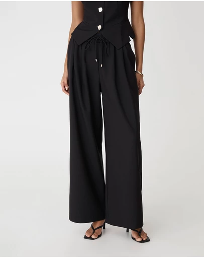 Forcast - Amera Elastic Waist Pants