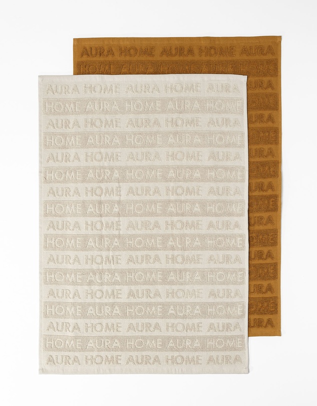 Aura Home - Ava Australian Cotton Tea Towel Pack of 2