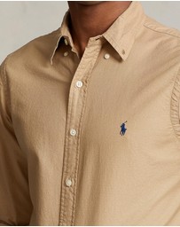 Polo Ralph Lauren - ICONIC EXCLUSIVE - Custom Fit Garment-Dyed Oxford Shirt
