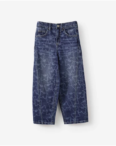 Cotton On Kids - Unisex Super Barrel Leg Denim Jean
