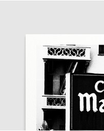Olive et Oriel - Chateau Marmont Art Print