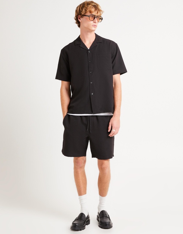 Arvust - Morrison Seersucker Shorts Sleeve Resort Shirt