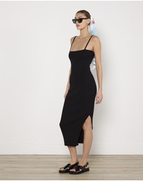 Cirkular - Pre-Loved - Anna Quan Ribbed Knit Pencil Dress