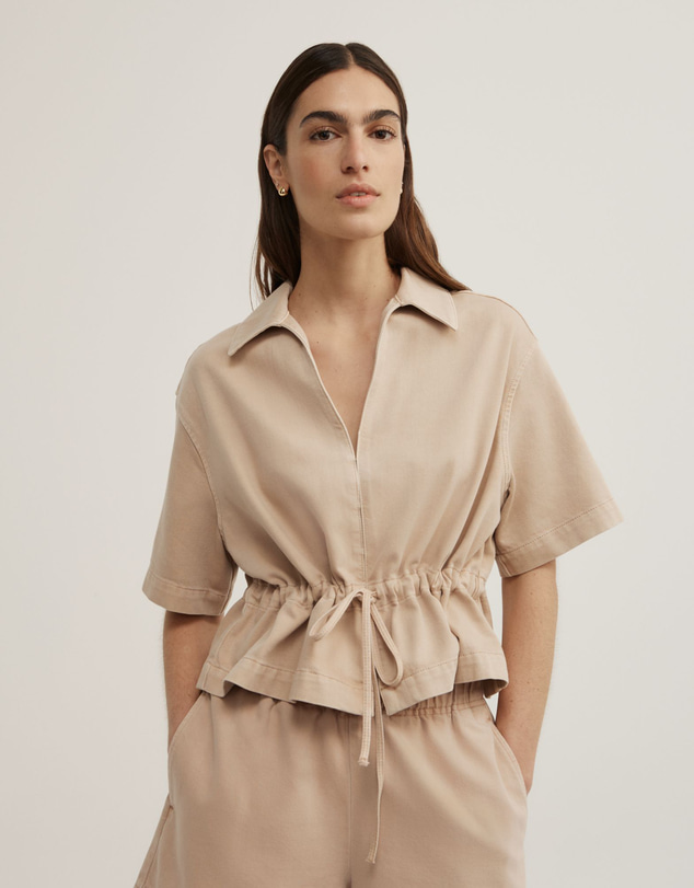 Witchery - Bow Denim Shirt