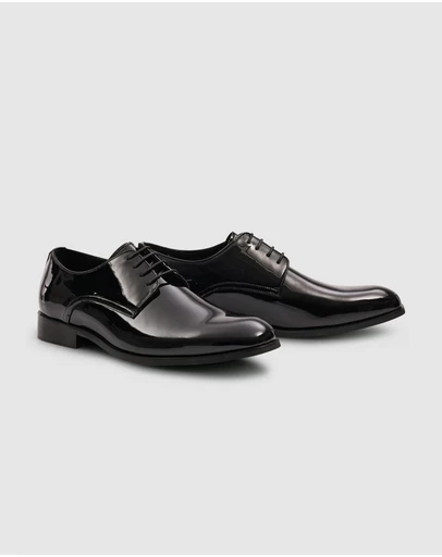 Johnny Bigg - James Wide Patent Dress Shoe