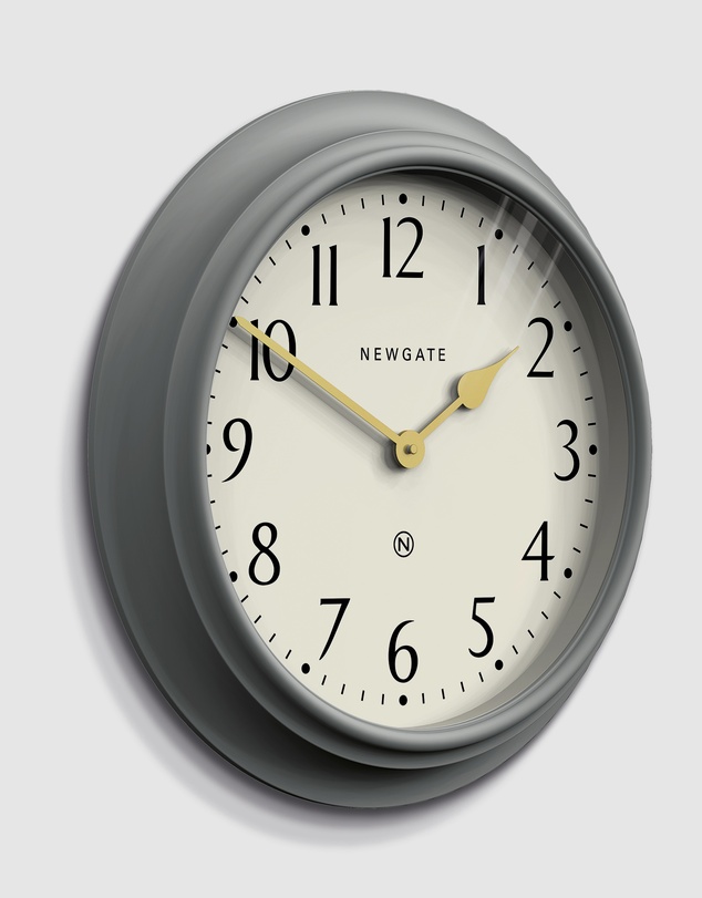 Newgate - Newgate Westhampton Clock Posh Grey